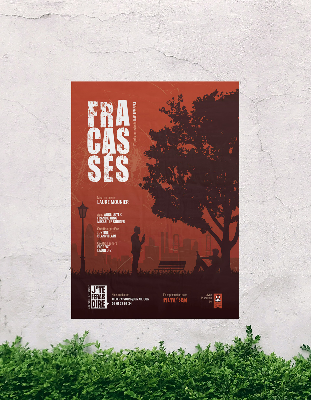 Affiche Fracassés - Kae Tempest