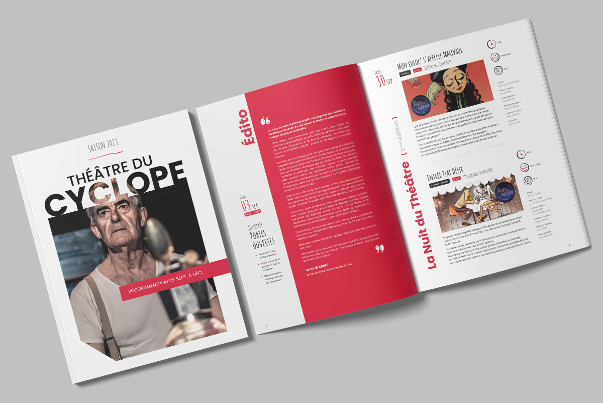 Théâtre du Cyclope - Programmation 2023-2024