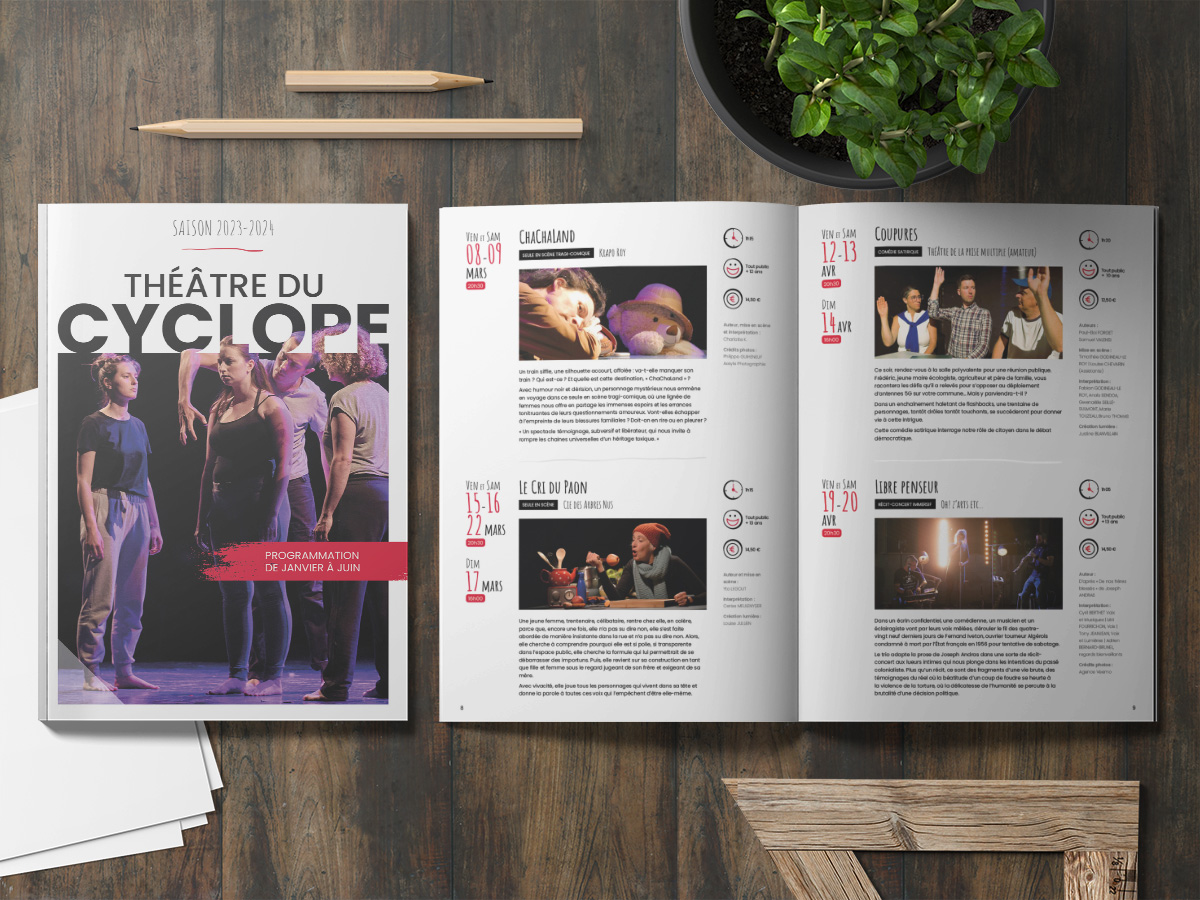 Théâtre du Cyclope - Programmation 2023-2024
